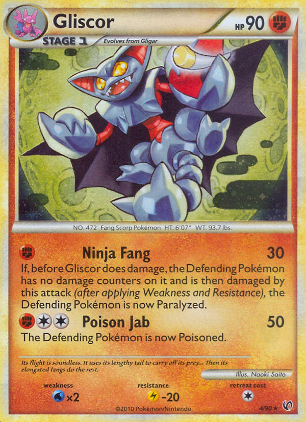 Undaunted Holo Gliscor #4/90